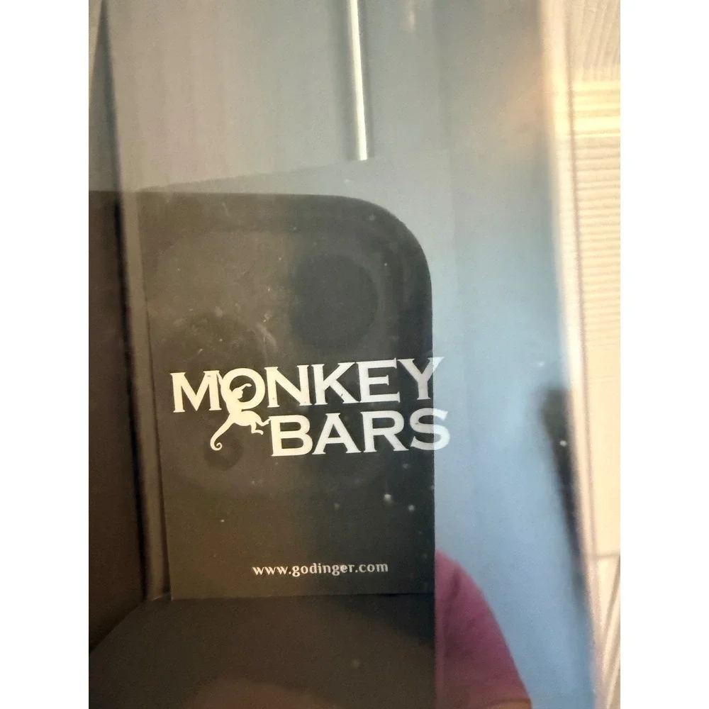 Godinger Monkey Bars Nickel Plated Drink Stirrer Silver Figural